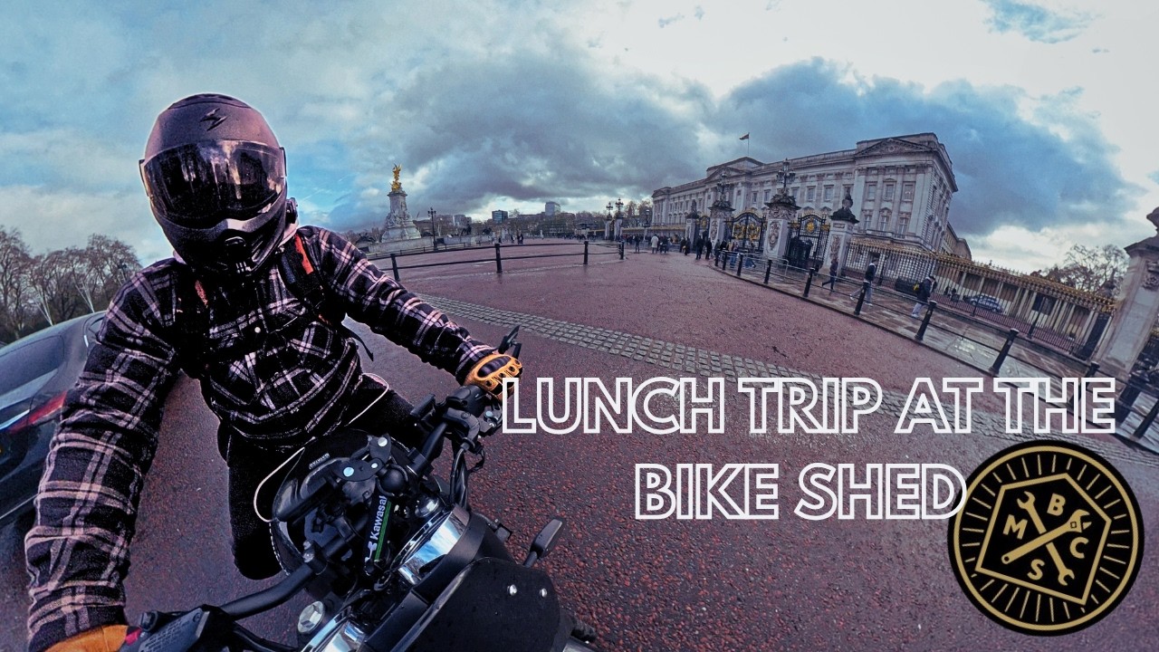 LUNCH AT THE BIKE SHED