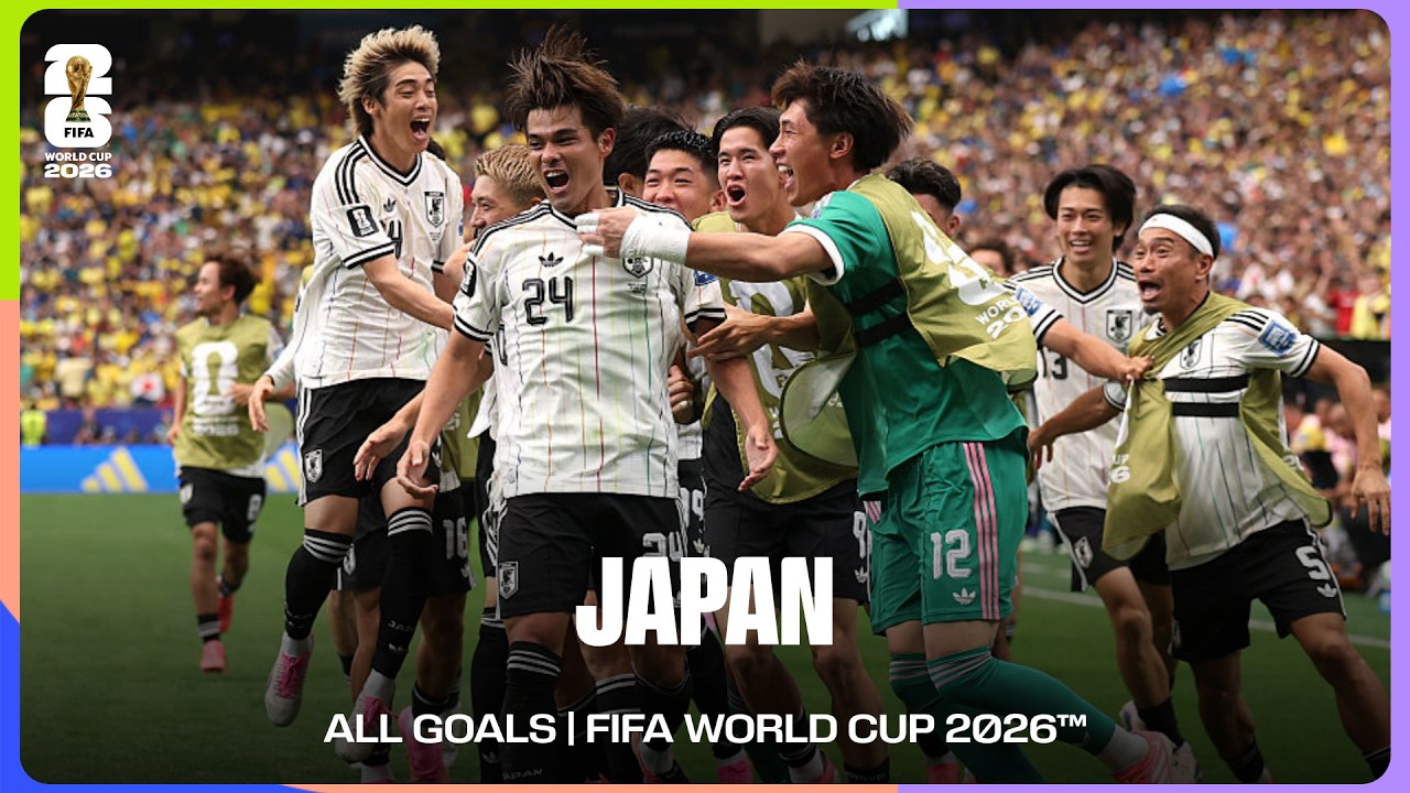 Japan | ALL GOALS | FIFA World Cup 2026&trade;