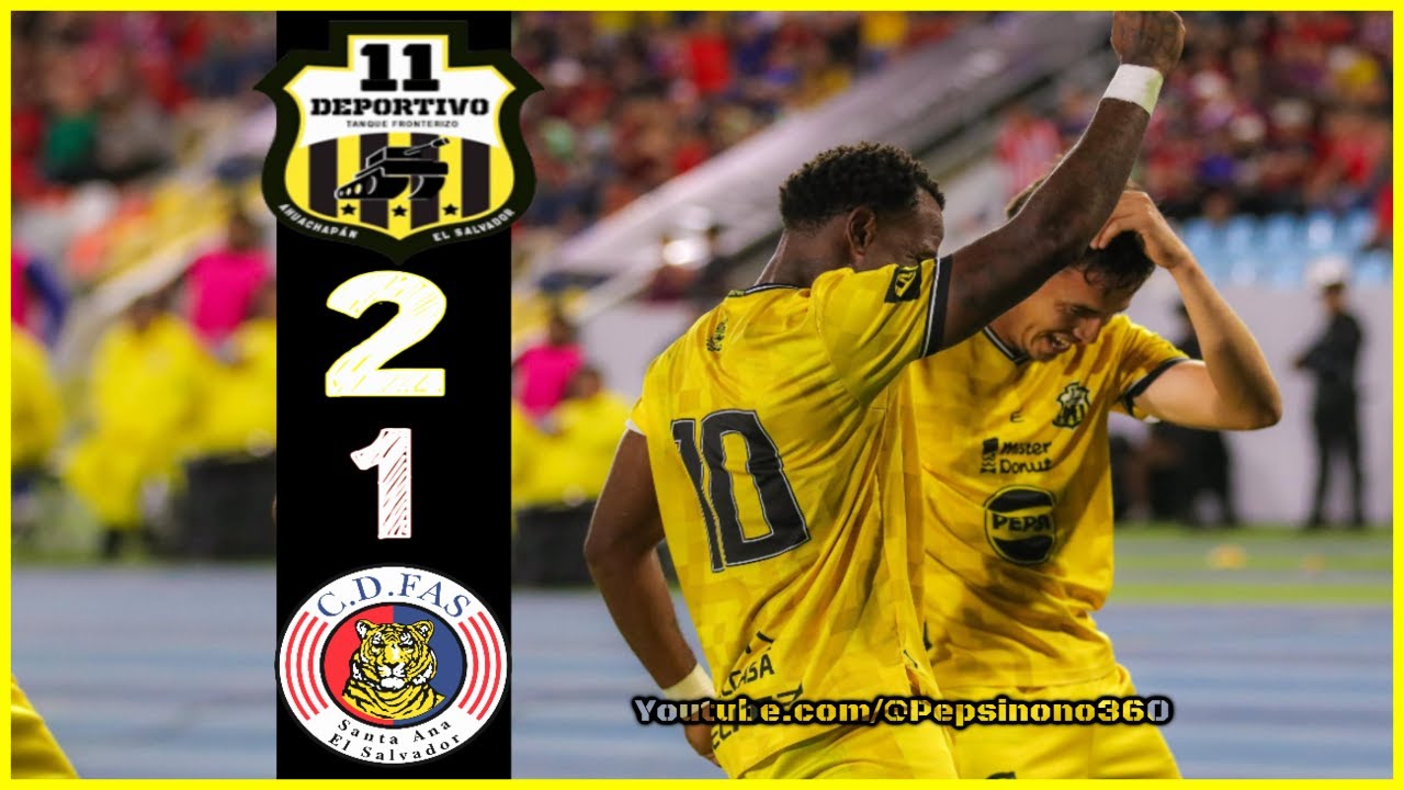 Once Deportivo vs. CD FAS [2-1] FULL GAME -ES Final Apertura 2024- 12.21.2024