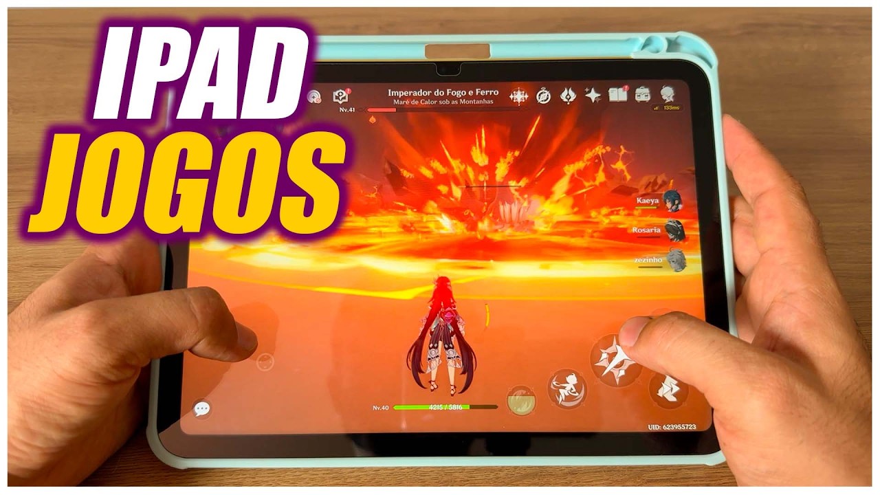 JOGOS NO IPAD 11 EM 2026: ainda aguenta ou já sofre?