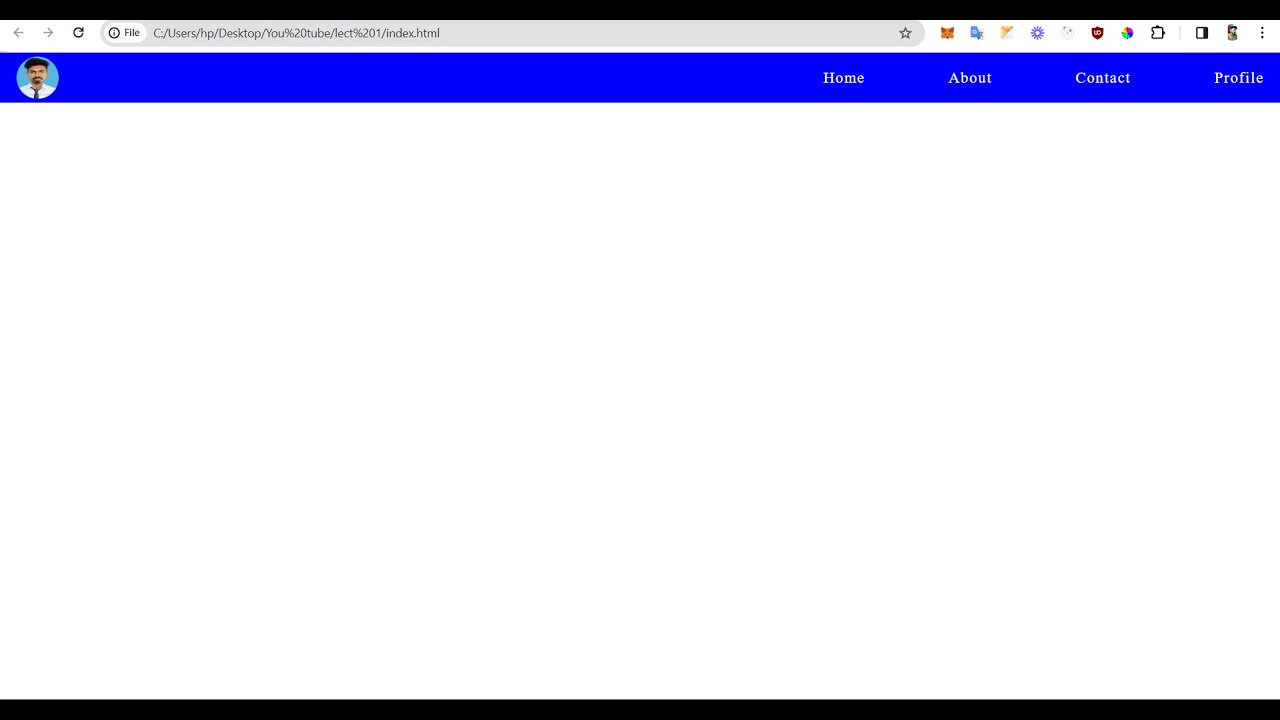 navbar html CSS | pravin | responsive navbar | html | CSS | font-end | coding | styling