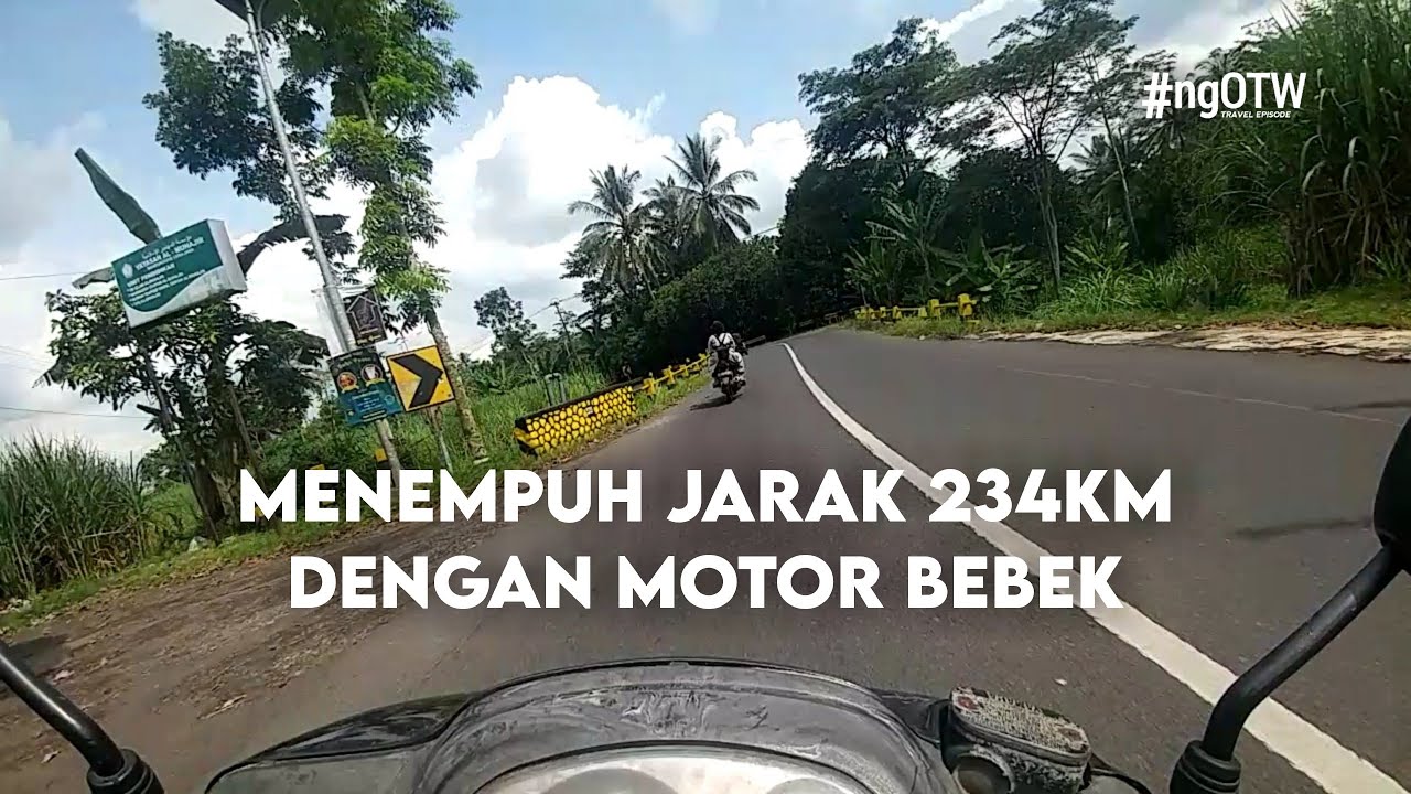 TOURING SANTAI MOTOR BEBEK 110CC JUPITER Z 2005 GRESIK JEMBER PERDANA| NGOTW