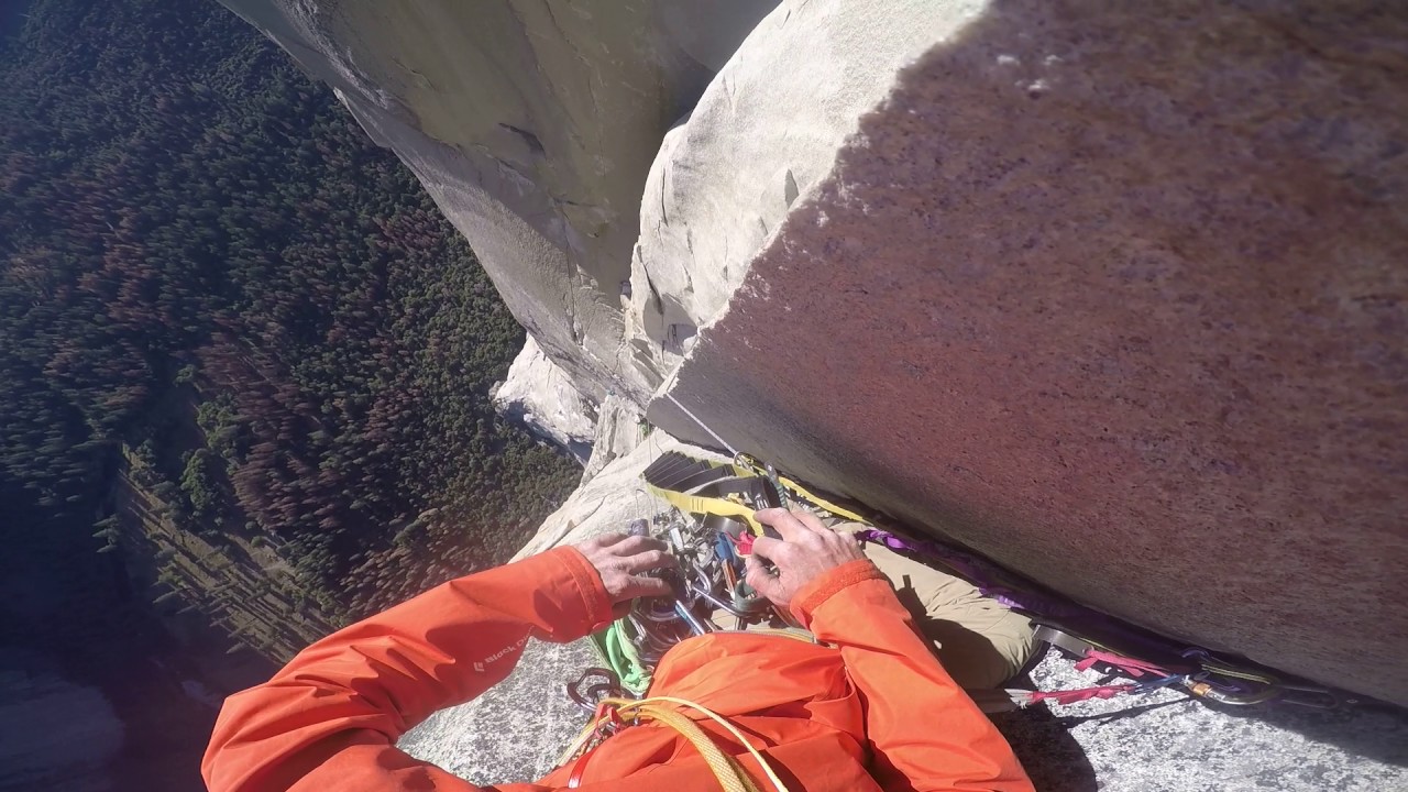 Changing Corners Pitch on The Nose, El Capitan