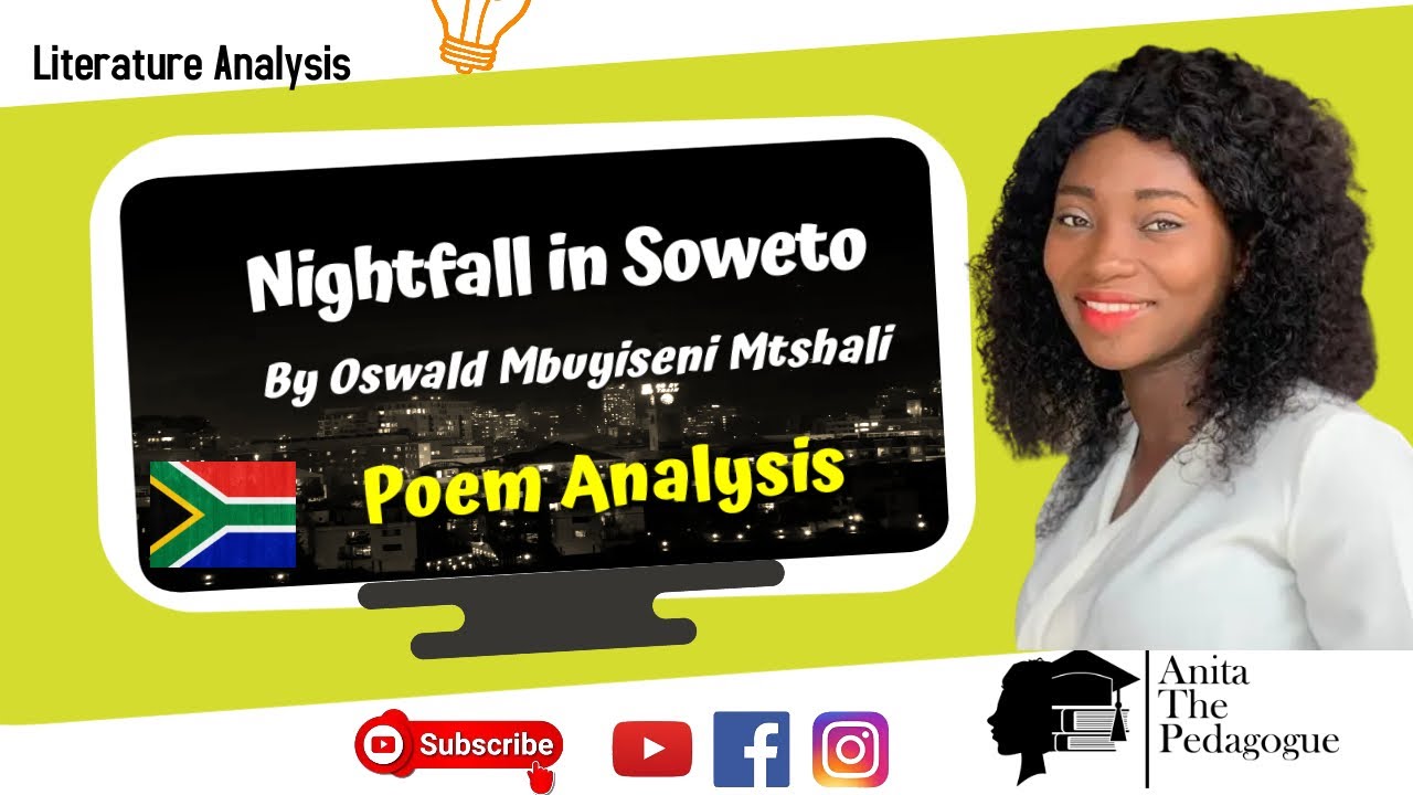 Nightfall in Soweto Poem by Oswald Mtshali Analysis