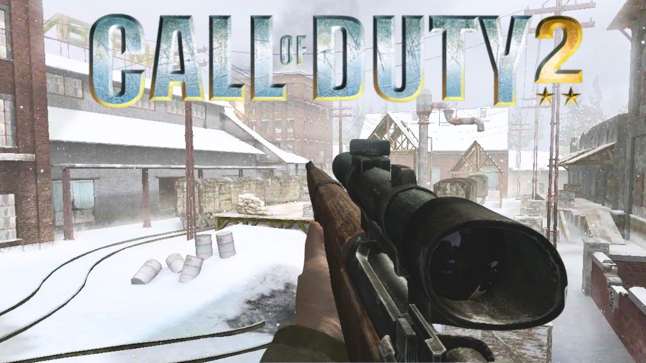 Playing Call of Duty 2 thinking i'm zzirGrizz