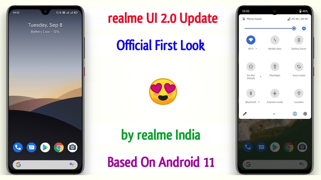 Realme UI 2.0 Official First Look | Realme UI 2.0 First Look | Realme UI 2.0 Update ~ Rocko RJ 😈🔥