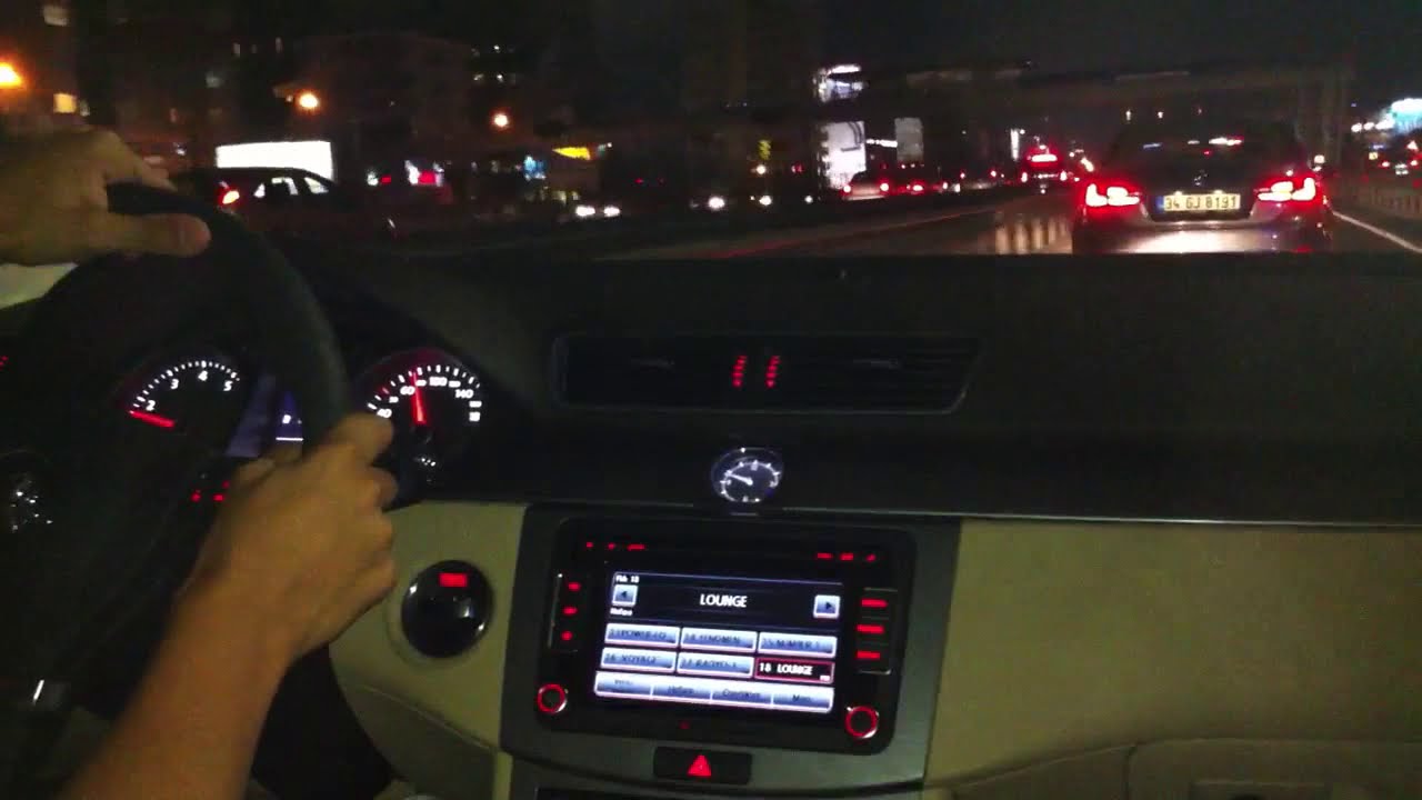 VW Passat B7 Gece Uçuşu
