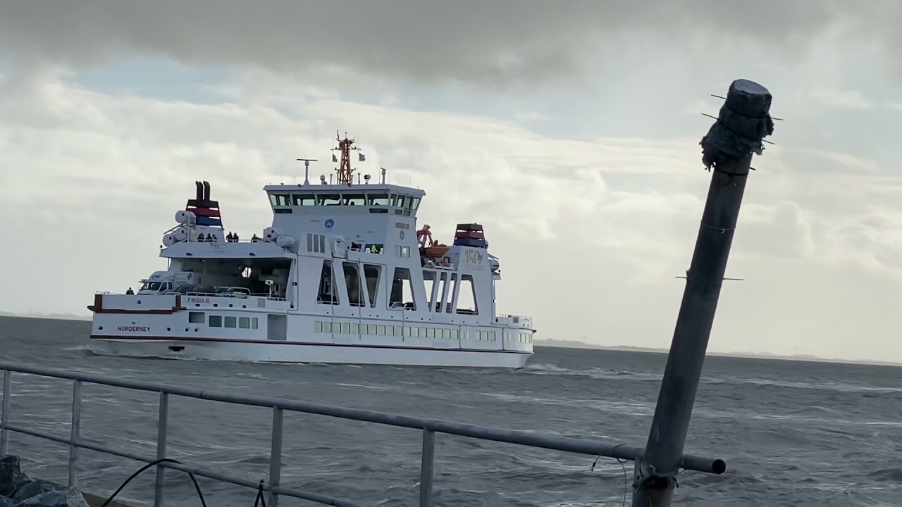 Wechsel Frisia I und Frisia III Norderney