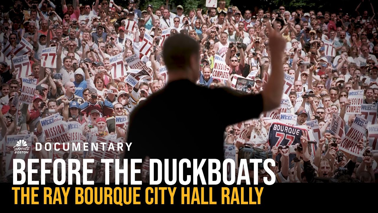 Before the Duckboats: The Ray Bourque City Hall Rally