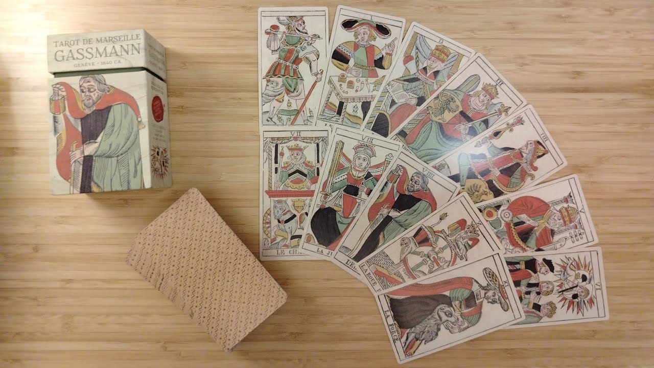 Tarot de Marseille Gassmann 1840 CA.🇨🇭