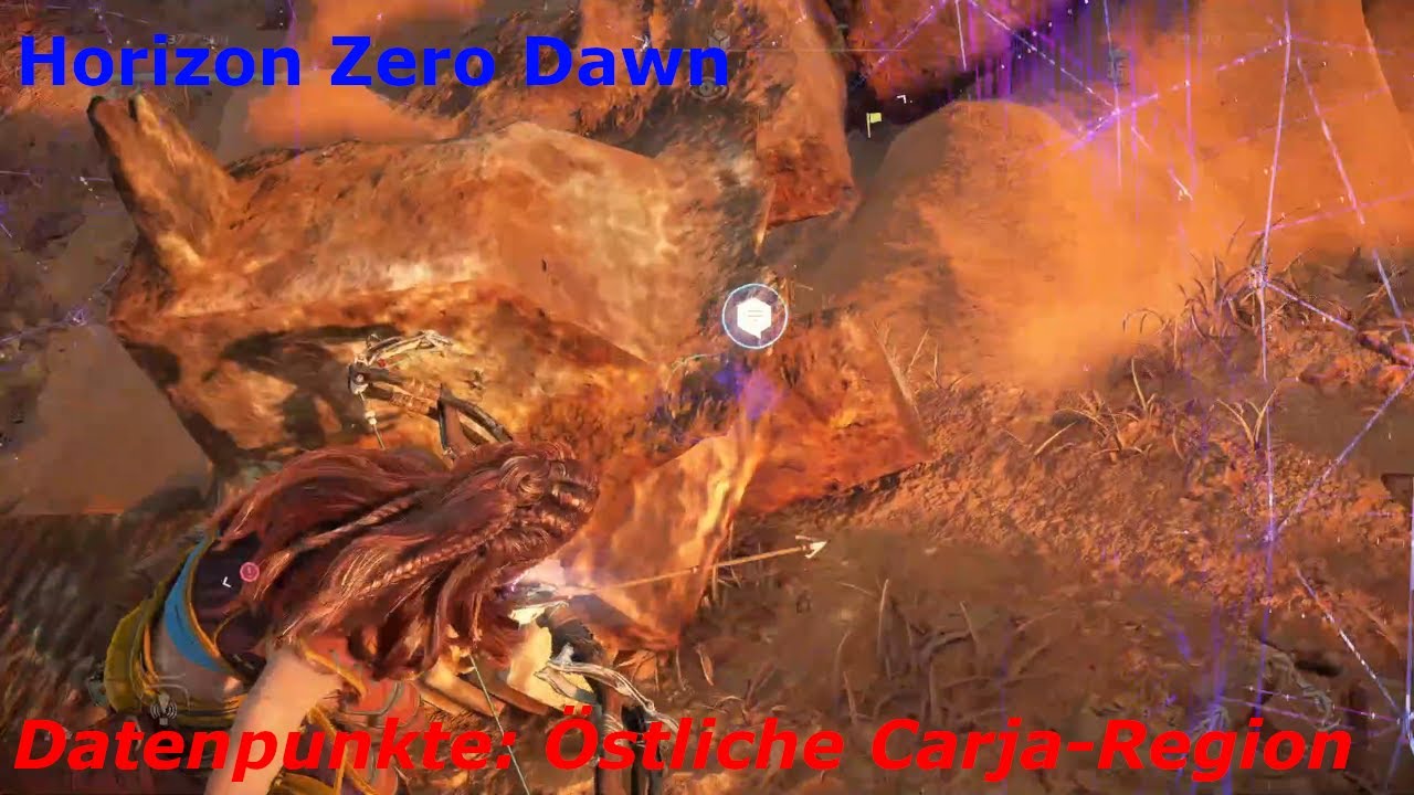 Horizon Zero Dawn Walkthrough - Datenpunkte - Östliche Carja-Region