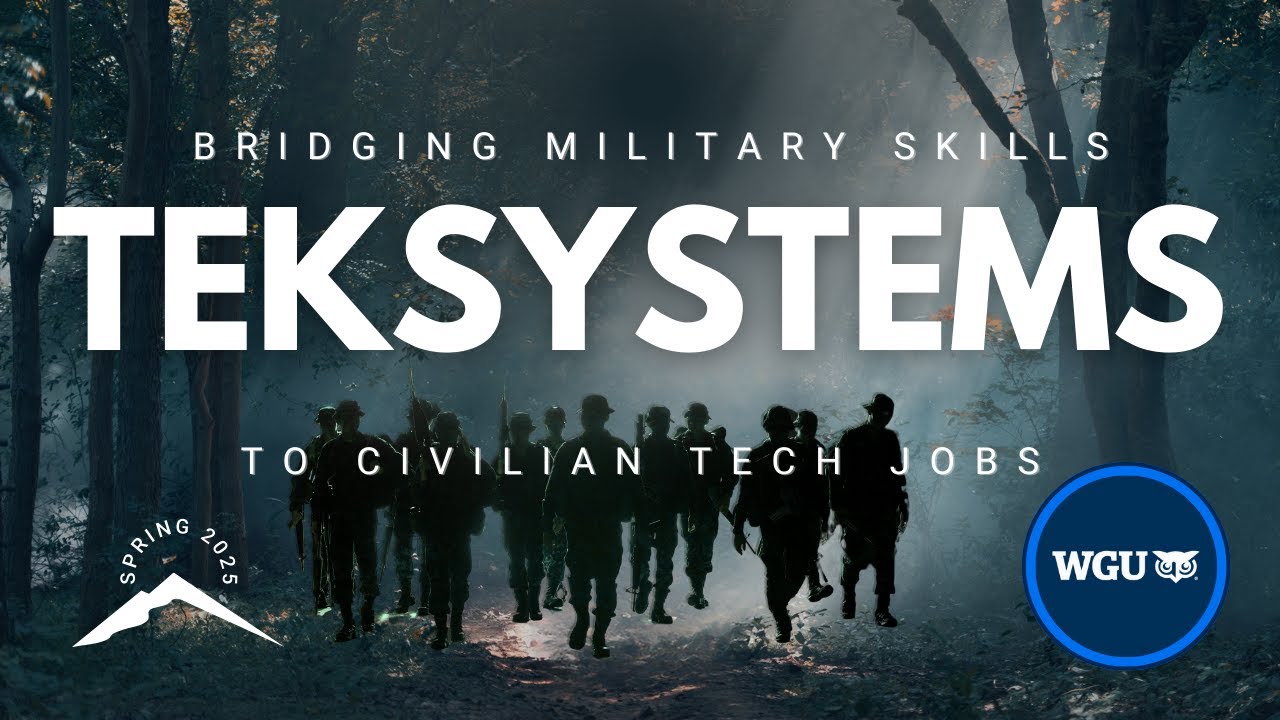 TEKsystems: Bridging Military Skills to Civilian Tech Careers
