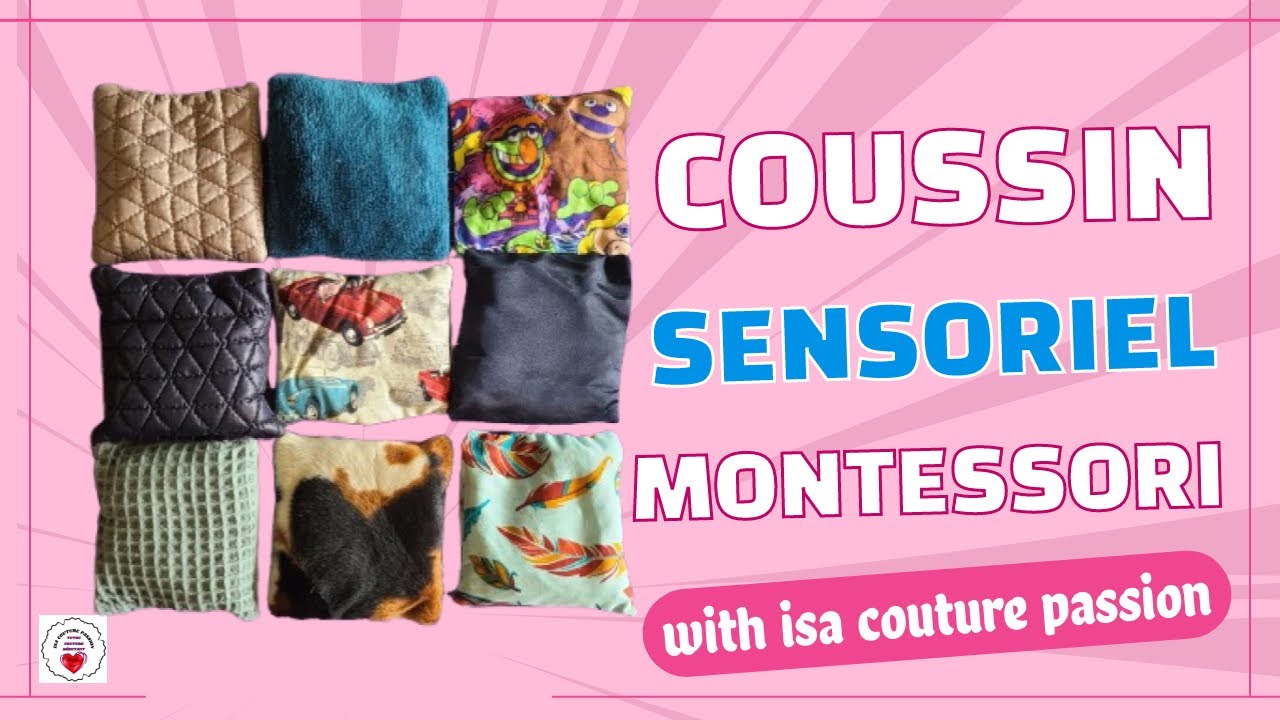 coussin sensoriel octogonal tuto couture