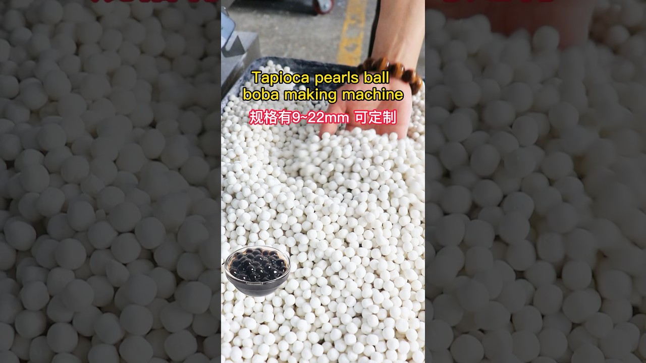 Tapioca pearls ball boba making machine#Pearl Balls