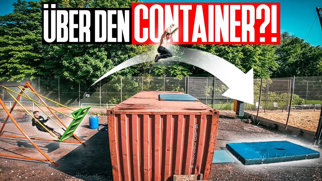 IRRE Spr&uuml;nge mit der XXL-Schaukel! | Parkour in Essen