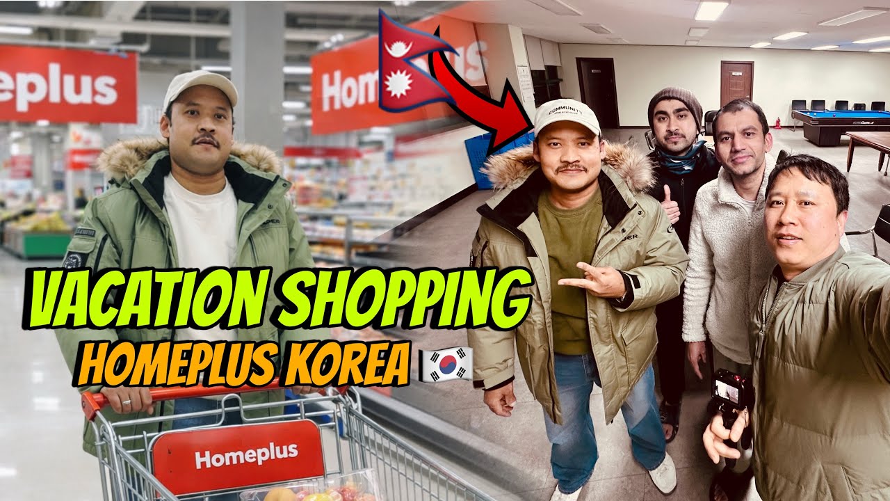 “Big Shopping Before Vacation🇰🇷”#epskorealife 