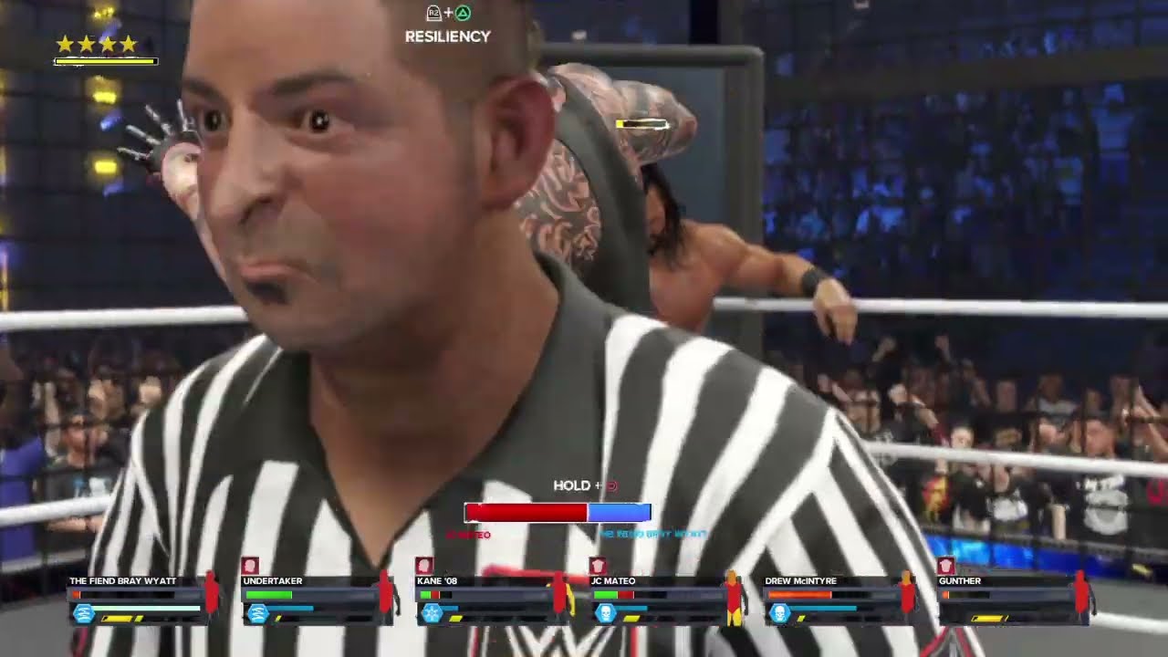 WWE 2K25 RAKA presents 6'Men elimination chamber features the likes of THE FIEND BRAY WYATT