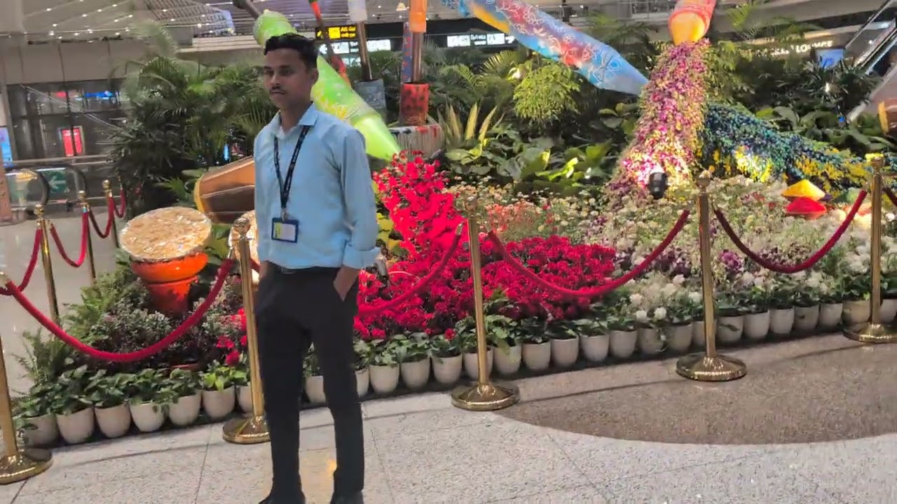 Delhi International airport- on Holi day, March 4, 2026