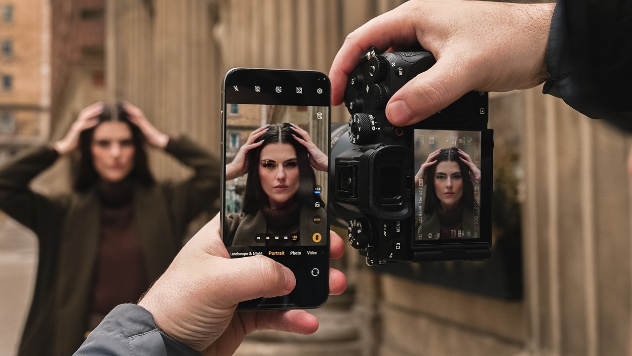 VIVO X300 Pro против профессиональной камеры &mdash; портретный режим