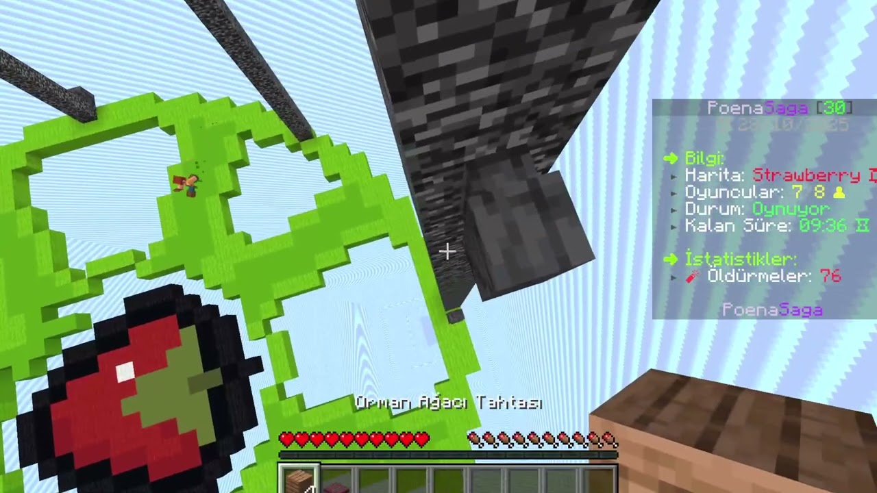 Minecraft AMA 5 SANİYEDE BİR RASTGELE İTEM GELİYOR!