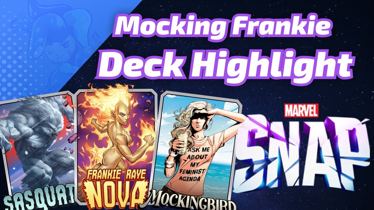 Frankie Raye Mockingbird Sasquatch takes me to INFINITE! | Marvel SNAP Deck Highlight