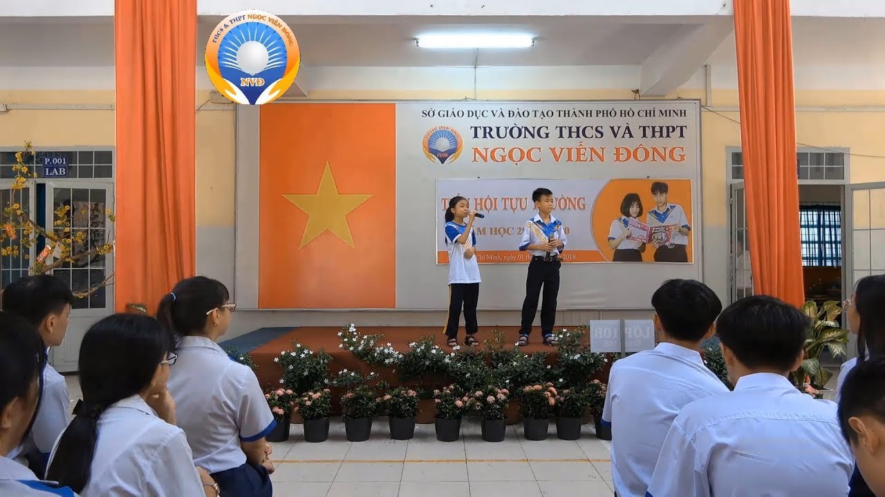 Yêu Dân Tộc Việt Nam - Quốc Linh và Quỳnh Nhi | Trường THCS và THPT Ngọc Viễn Đông