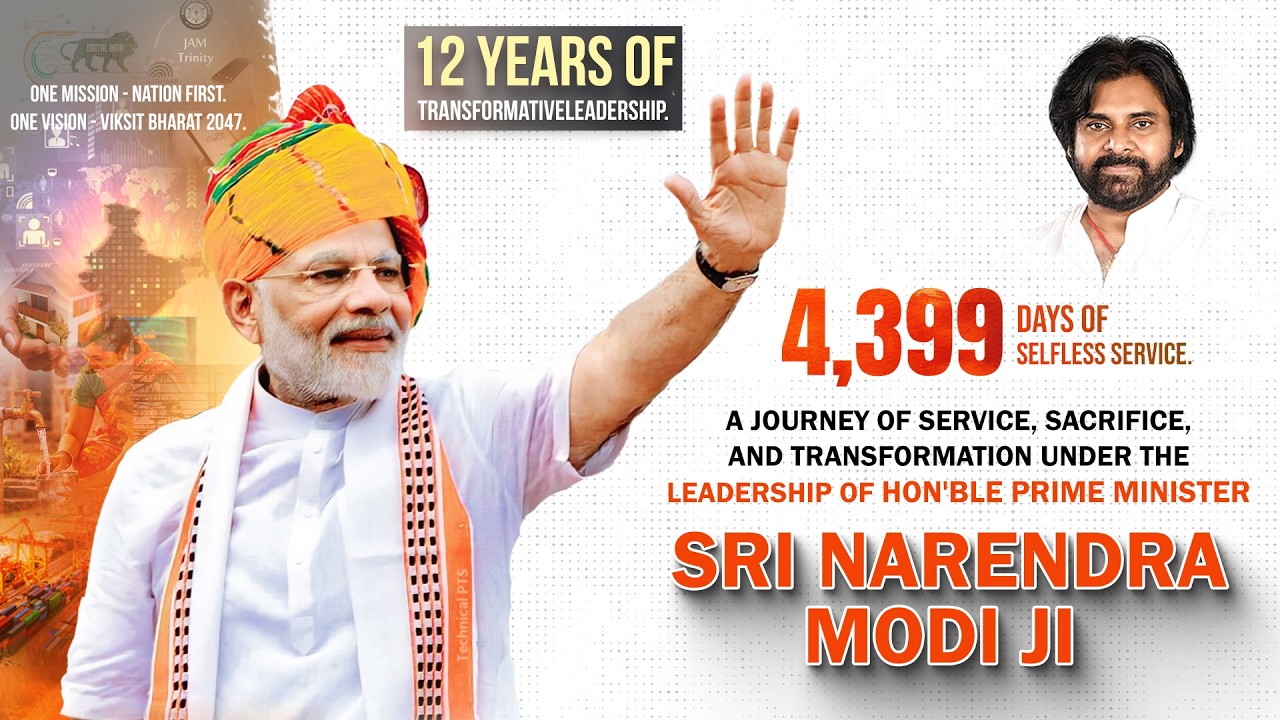 12 Years of Transformative Leadership! | #LongestServingElectedPMModi  | #12YearsOfSeva