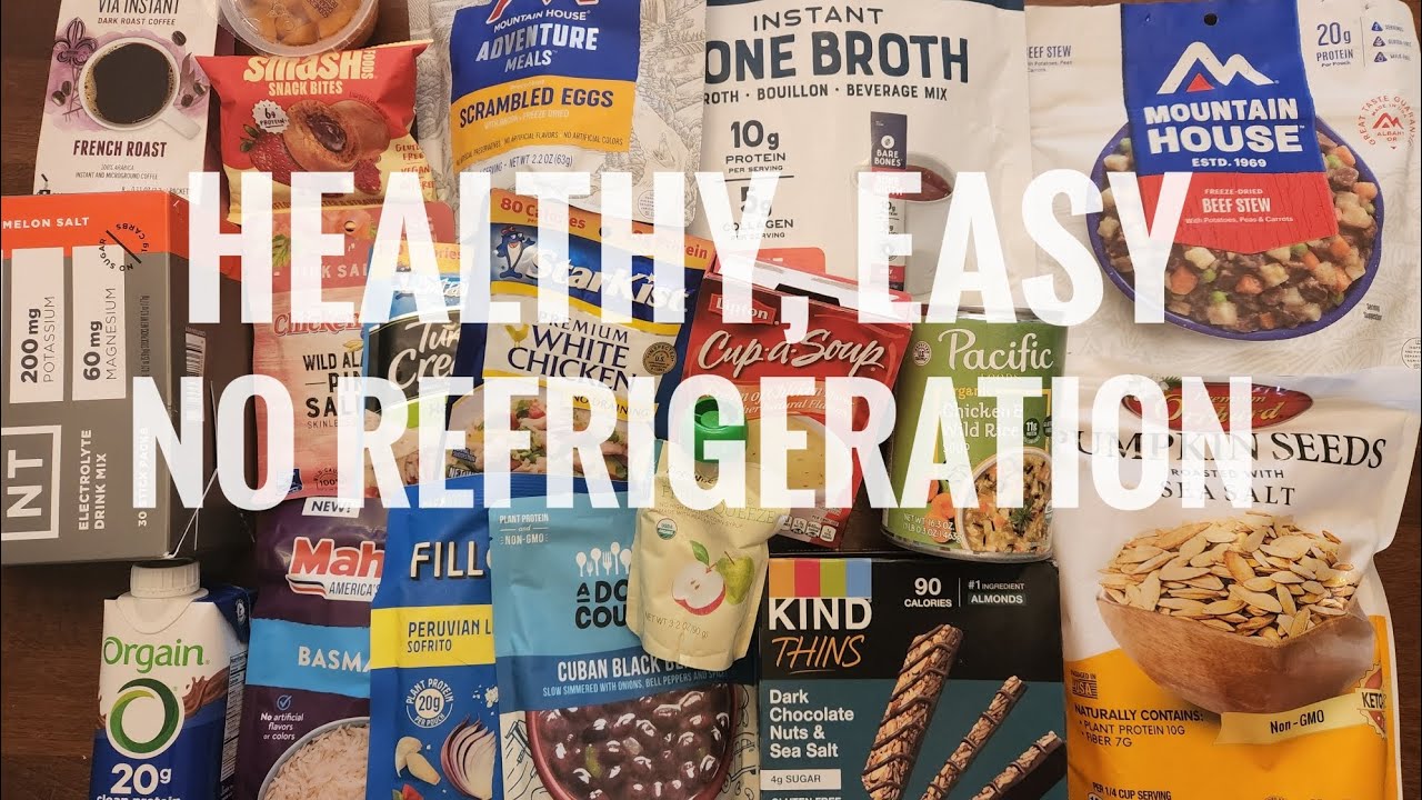 Удобные (здоровые) блюда длительного хранения для кемпинга и путешествий