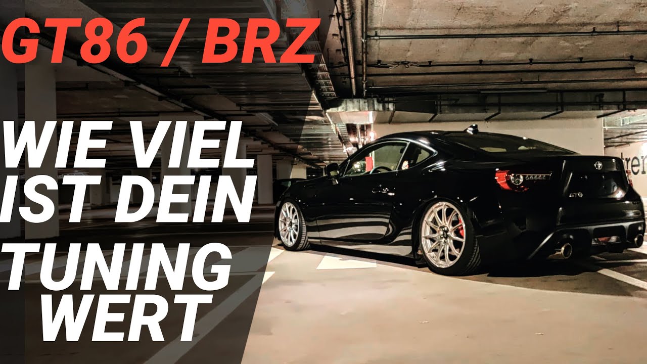 TOYOTA GT86 /BRZ - WIE VIEL IST DEIN TUNING WERT?! der KFZ DRIPCHECK