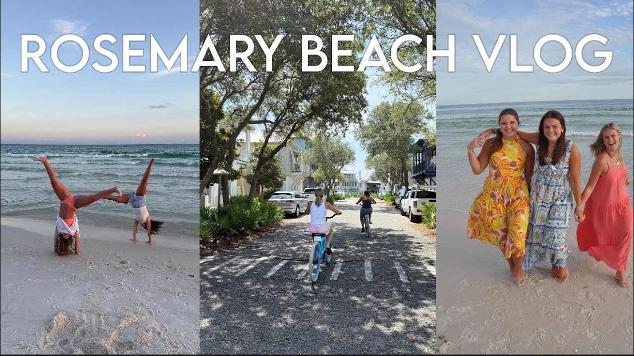 Rosemary Beach Vlog 2025