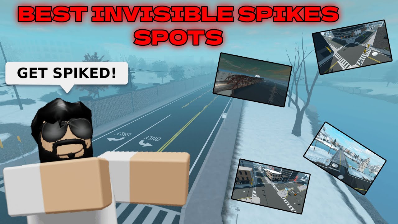 BEST INVISIBLE SPIKES SPOTS ON ERLC!