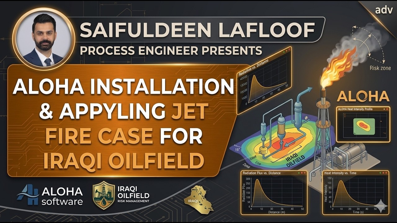 ALOHA Installation and Applying Jet Fire Case for an Iraqi Oilfield