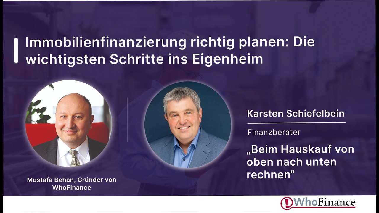 Immobilienfinanzierung 2026: So planst du den Sprung vom Mieter zum Eigentümer richtig! 🏠 |