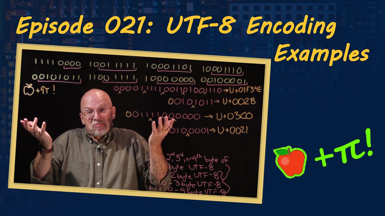 Эпизод 021: Примеры кодировки UTF-8