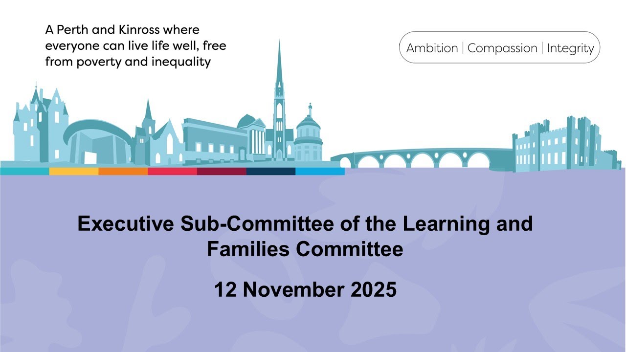 Executive Sub-Committee of the Learning and Families Committee - 10 November 2025