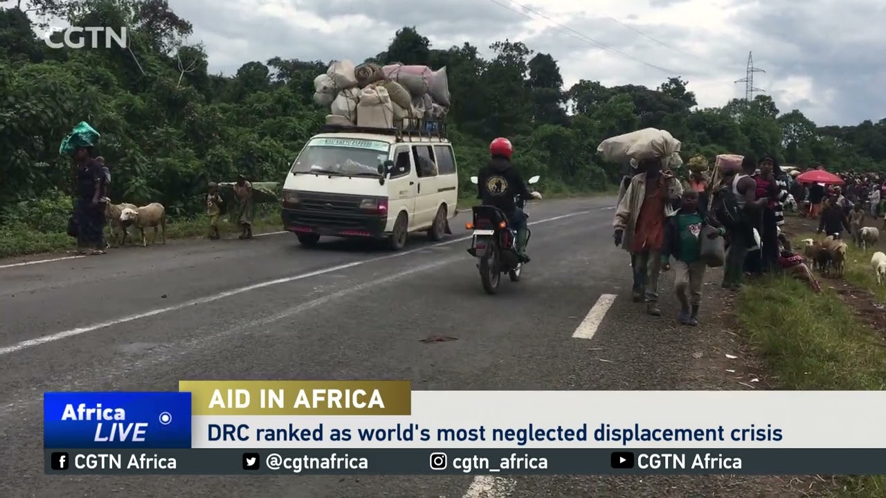 The DR Congo ranked as the world's most neglected displacement crisis