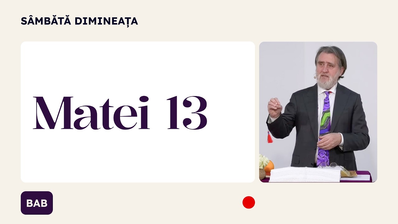 🔴 LIVE -   Biserica Adventă Biblică I Iacob Coman