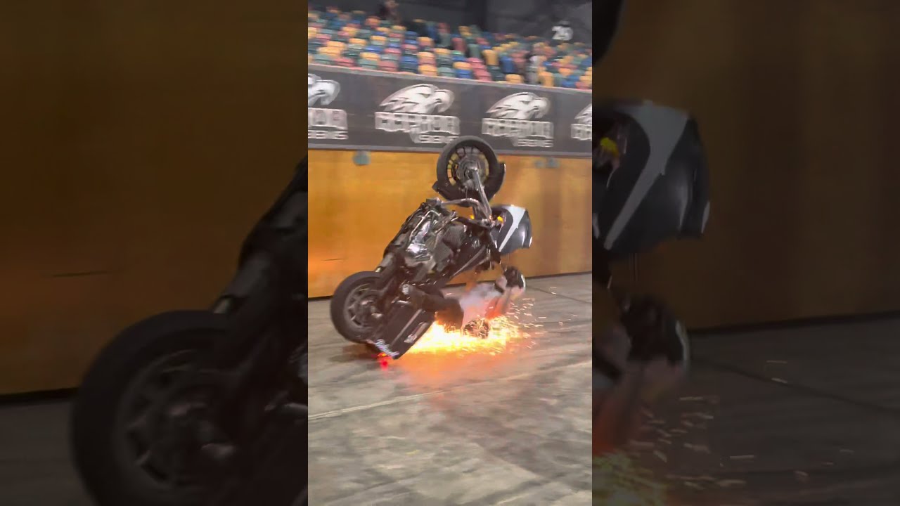 Crashed My Harley Davidson