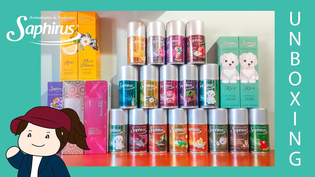 Unboxing Saphirus + Difusores PREMIUM