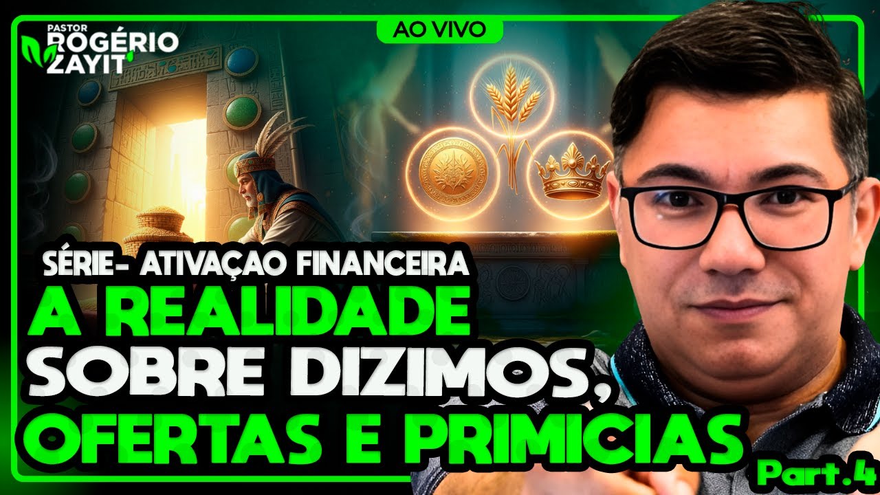 MASTERCLASS - A REALIDADE SOBRE DIZIMOS, OFERTAS E PRIMICIAS