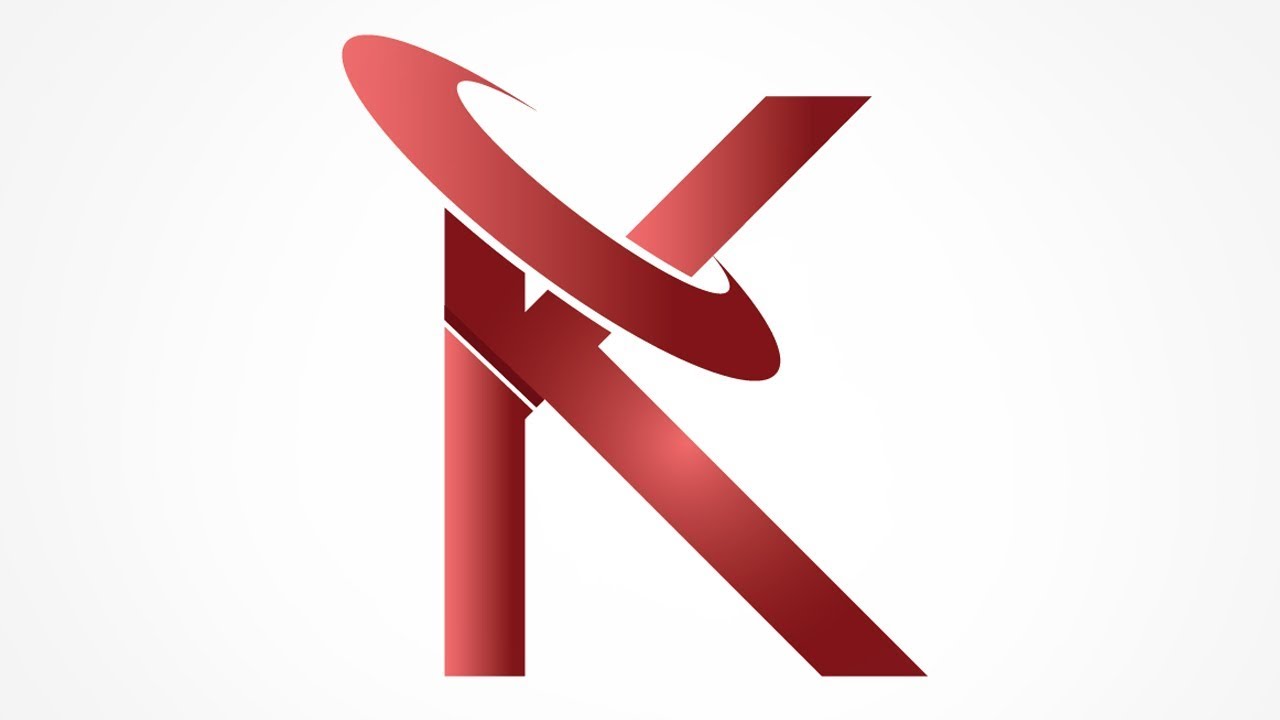 K Logo Design Illustrator | K Letter Logo Design Illustrator