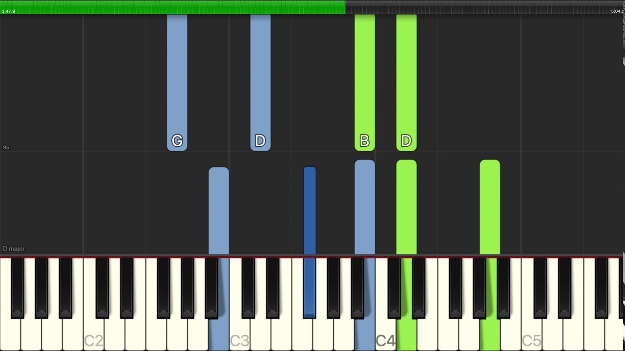 A Great Big World and Christina Aguilera - Say Something - Piano Backing Track Tutorials - Karaoke