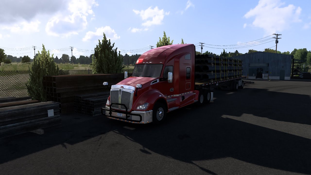 American Truck Simulator TruckersMP Iron Pipes To Pendleton