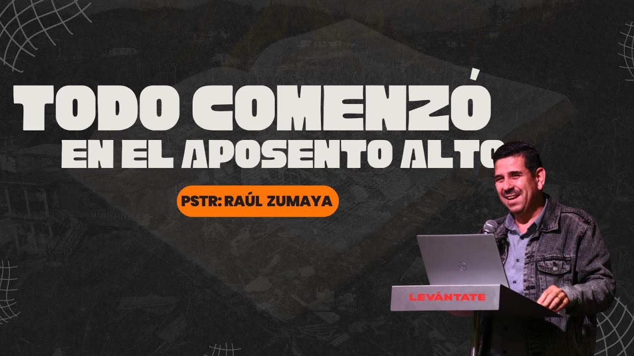 Pastor Raúl Zumaya de @ComunidadCristianaAltamira 