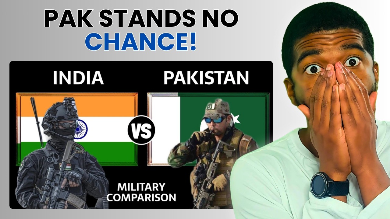 India vs Pakistan Military Power Comparison | American Reacts