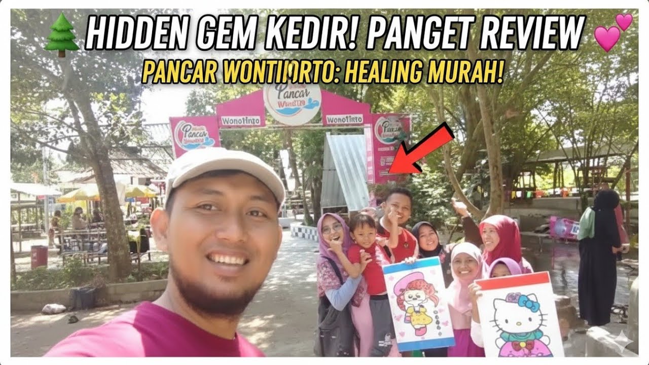 SEJUK BANGET! Pancar Wonotirto Kediri: Tempat Healing Terbaik (Tiket Masuk SeIKHLASNYA!)