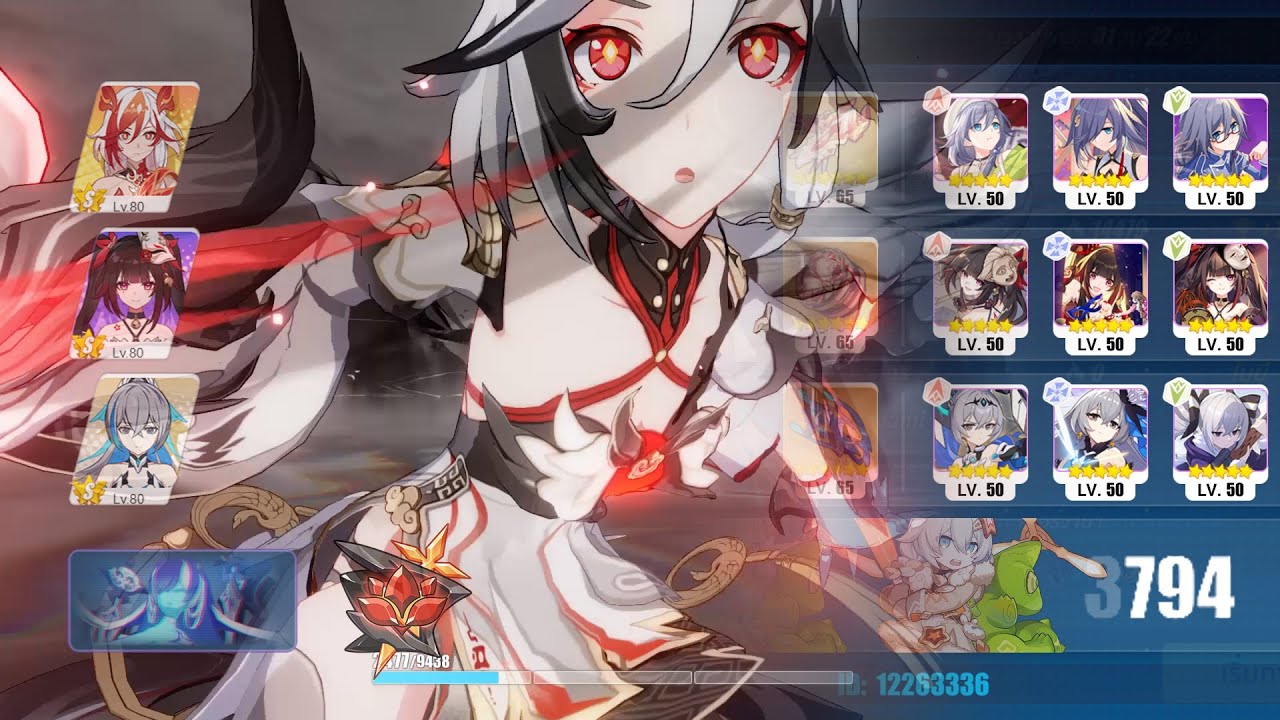 HI3 - SEA - SD EX RL - 522 - Darkness - Rimestar - Hua Sparkle Bronya - 3794