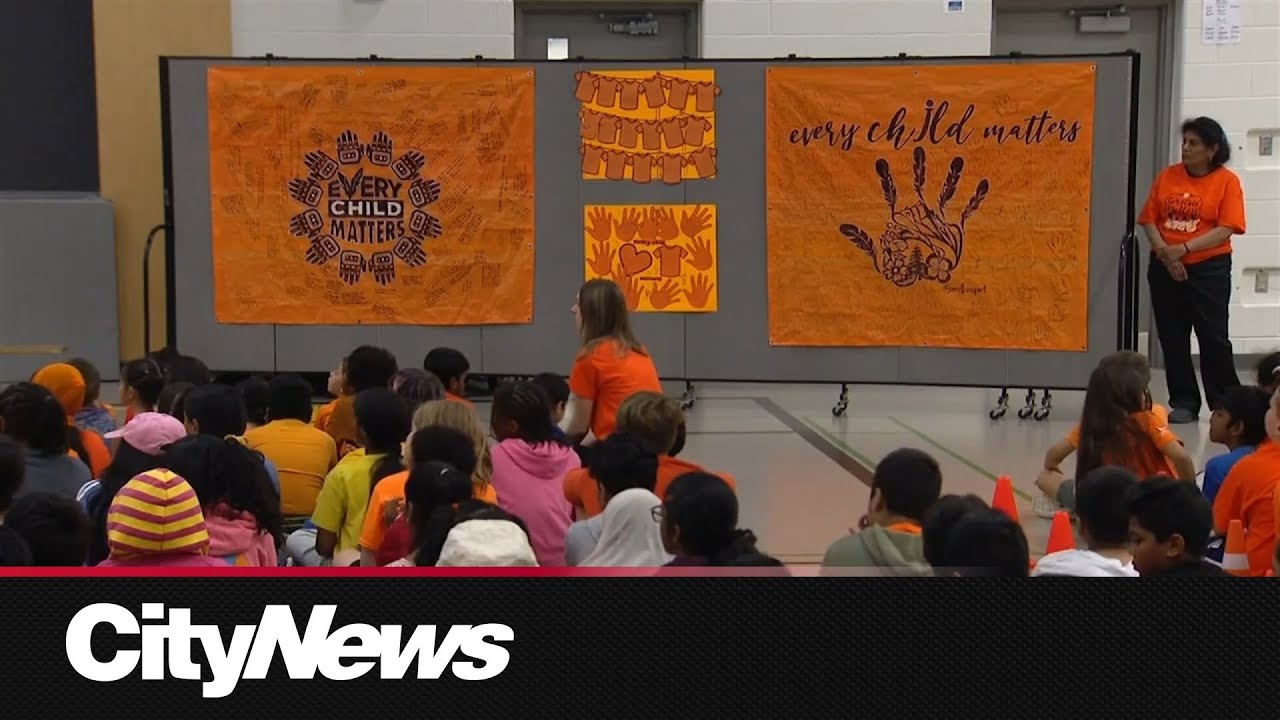TDSB Schools raise a flag to mark the National Day of Truth and Reconciliation