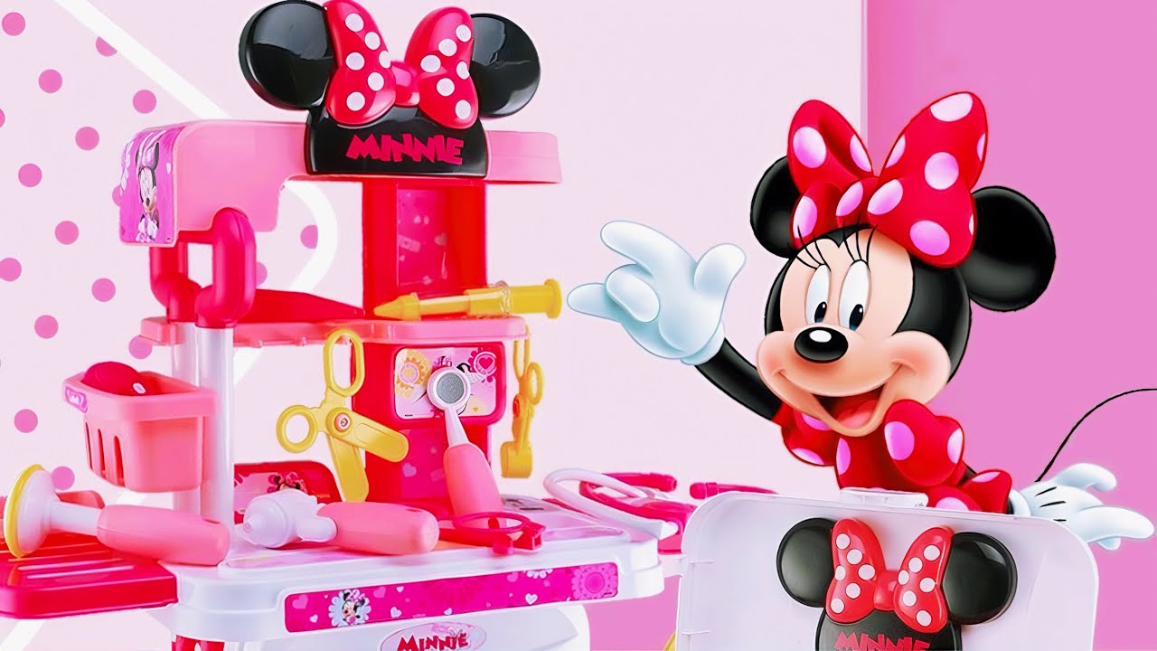 Amazing Disney Dr. Mickey Mouse toy unboxing video, Disney Mickey Mouse video review toys| ASMR