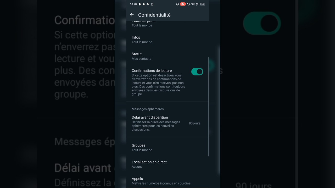 Comment verrouiller WhatsApp et ses discussions #astuce #whatsapp #formation #tutorial #android.